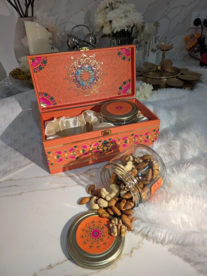 Festival Orange 2-Jar Gift Box – Mandala Band - Image 3