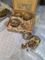 Amber Pavilion 4-Jar Gift Box – Garden Illustration - Image 4