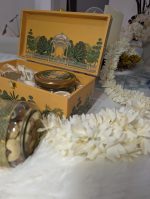 Amber Pavilion 2-Jar Gift Box – Garden Illustration - Image 4