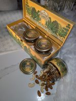 Amber Pavilion 3-Jar Gift Box – Garden Illustration - Image 6