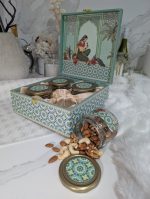 Teal Mosaic Peacock 4-Jar Gift Box – Heritage Tile - Image 7