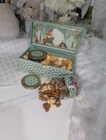 Teal Mosaic Peacock 2-Jar Gift Box – Heritage Tile - Image 3