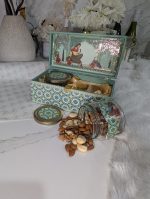 Teal Mosaic Peacock 2-Jar Gift Box – Heritage Tile - Image 4